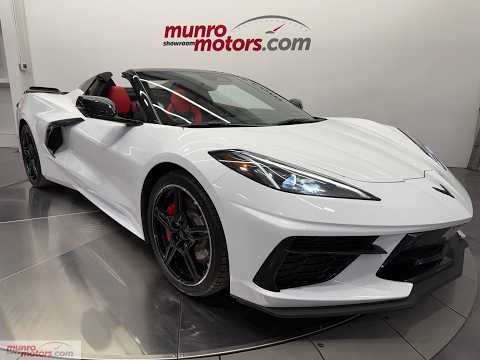 2024 Chevrolet Corvette Stingray Convertible 2LT in White for sale at Munro Motors in Brantford, ON