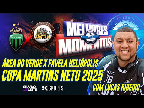 Copa Martins Neto 2025 |1ª fase| Área do Verde x Favela Heliópolis