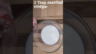 Never Buy Buttermilk again! Simple Way to make Buttermilk