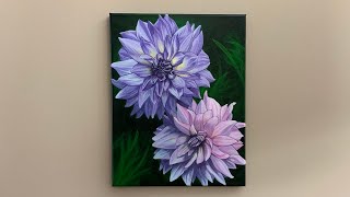 Acrylic Painting Time-lapse - "Sleeping Beauties"