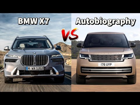 2023 Range Rover Autobiography vs 2023 BMW X7 Visual Comparison, Interior & Exterior | SUV Battles!