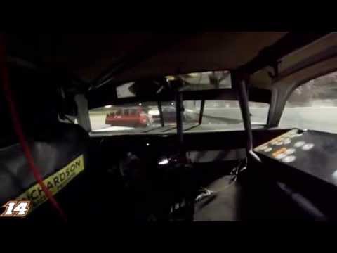 Kyle Hayden Auto City 2015 in car