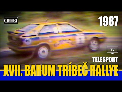 XVII. Barum Tríbeč Rallye 1987  -  RallyeShop.hu