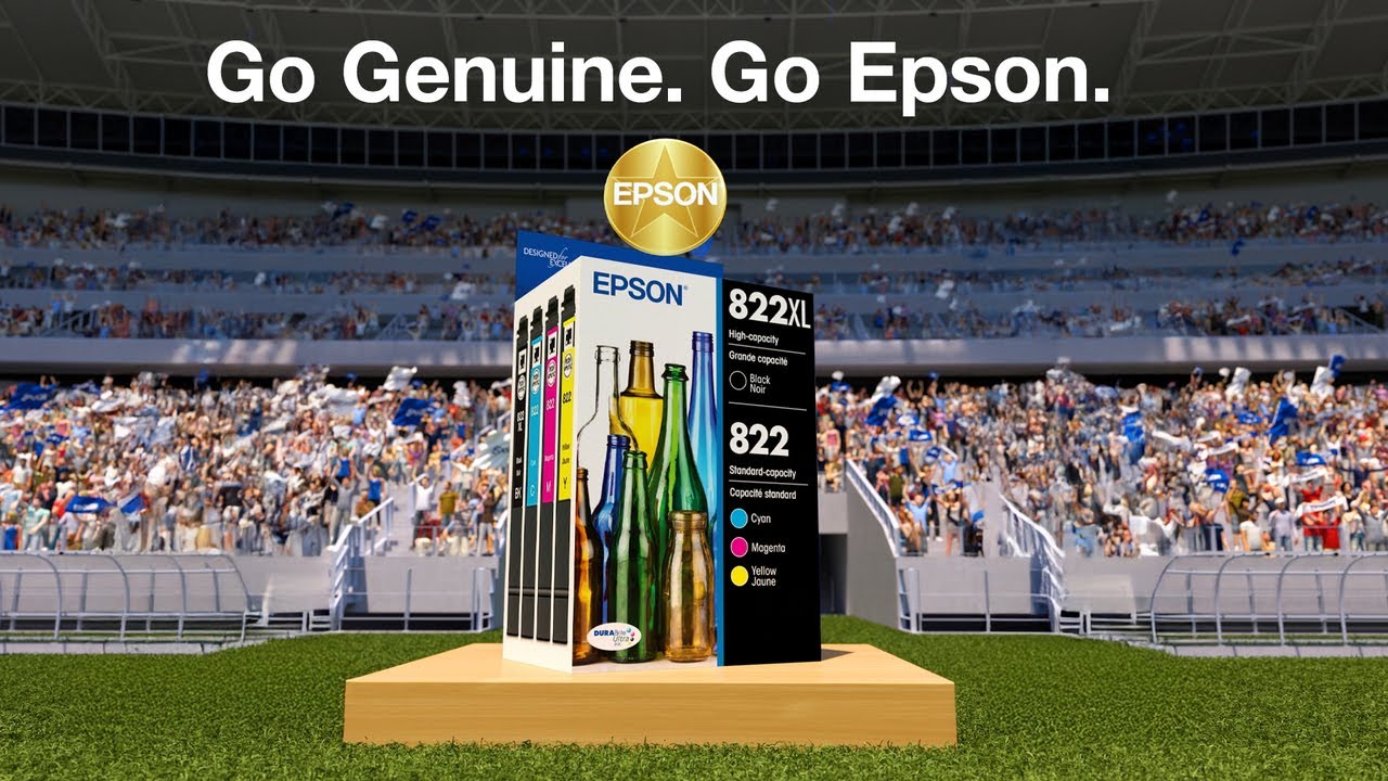 Epson Genuine Ink | Go Genuine. Go Epson.