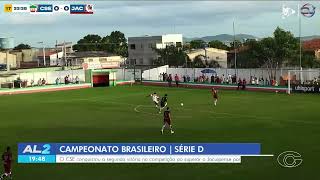 CSE vence Jacuipense e amplia sequência invicta na Série D - 05/05/2026