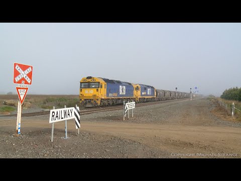 7732V Pacific National Grain Train - PoathTV Australian Railways