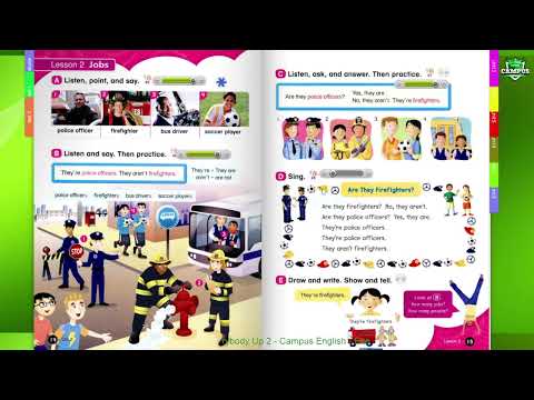 Everybody up 2 - Unit 2 - In town - Lesson 2 - Jobs