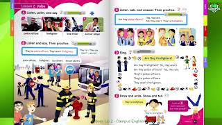 Everybody up 2 - Unit 2 - In town - Lesson 2 - Jobs