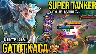 Download lagu GATOTKACA BEST BUILD 2026 | BUILD TOP 1 GLOBAL GATOTKACA GAMEPLAY | MOBILE LEGENDS✓ mp3