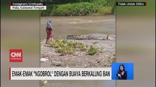 Download lagu Emak-emak 'Ngobrol' dengan Buaya Berkalung Ban mp3 Download lagu Emak-emak 'Ngobrol' dengan Buaya Berkalung Ban mp3