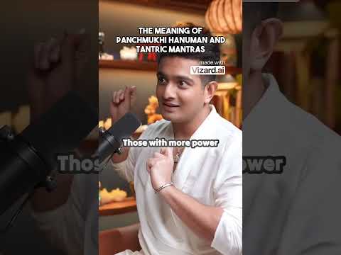 The Meaning of Panchmukhi Hanuman and Tantric Mantras #viral #trending #podcast@ranveerallahbadia