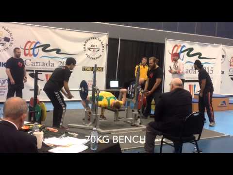 SSG - Paige White 410kg Total - 84kg SJ - Deadlift World Record -  Commonwealth Powerlifting Champs