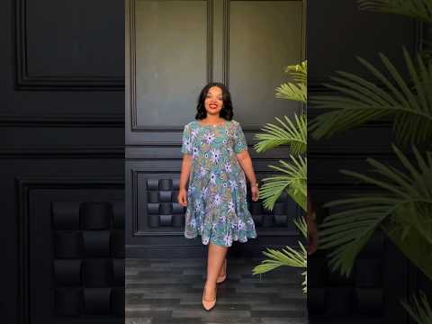 SIMPLE SHORT SHIFT DRESS FOR PREGNANT WOMEN #zamakalefashion #fashion #afrifashion #africanstyle