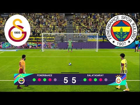FENERBAHÇE - GALATASARAY PENALTI ATIŞLARI - PENALTY SHOOTOUT - eFootball PES 2021