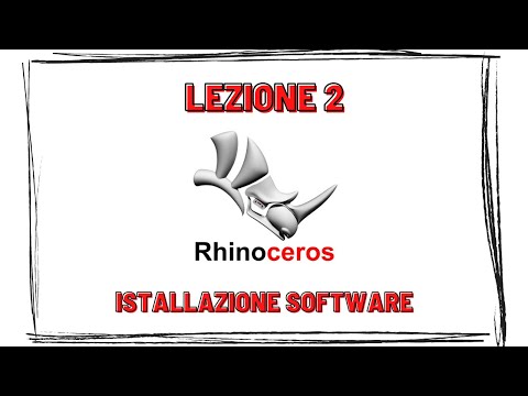 #Lezione 2 Installazione programma  //  CORSO BASE DI MODELLAZIONE 3D con RHINO 5 // TUTORIAL