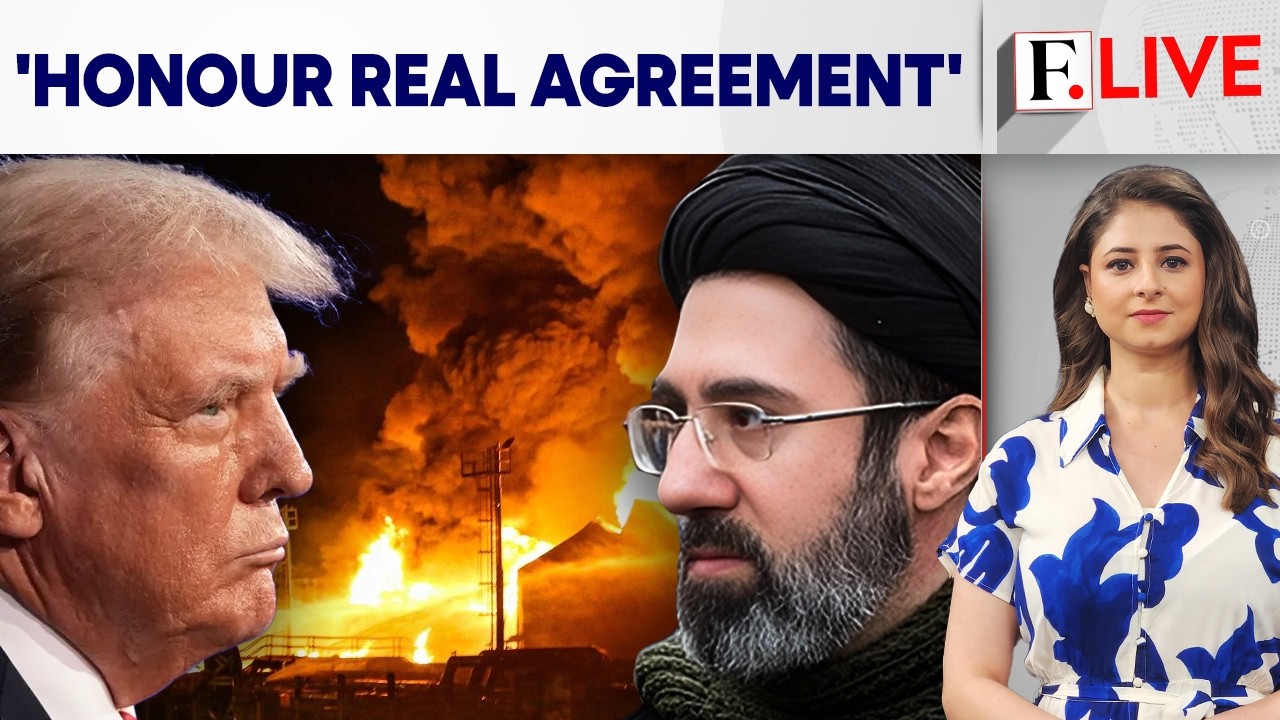 Trump: US Forces To Stay In And Around Iran Until 'Real' Deal Done | Firstpost Live | N18G