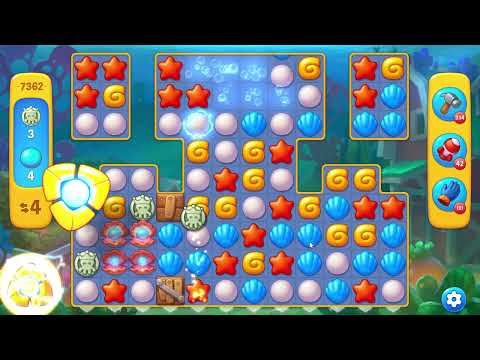 Fishdom 7362 Level - 16 moves - NO BooSTERS