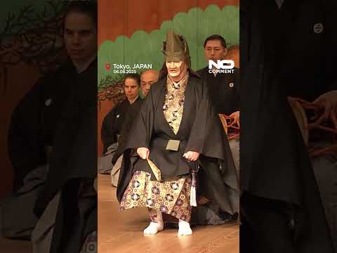 ‘Oppenheimer’ noh play staged for Hiroshima bombing anniversary #nocomment #shorts #youtubeshorts