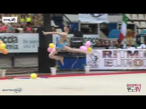 Ruggieri Matilde - corpo libero - finale nazionale Ritmica Europa 2018