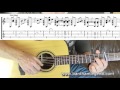 How to play Don't Want To Know by John Martyn - guitar  TAB lesson/tutorial