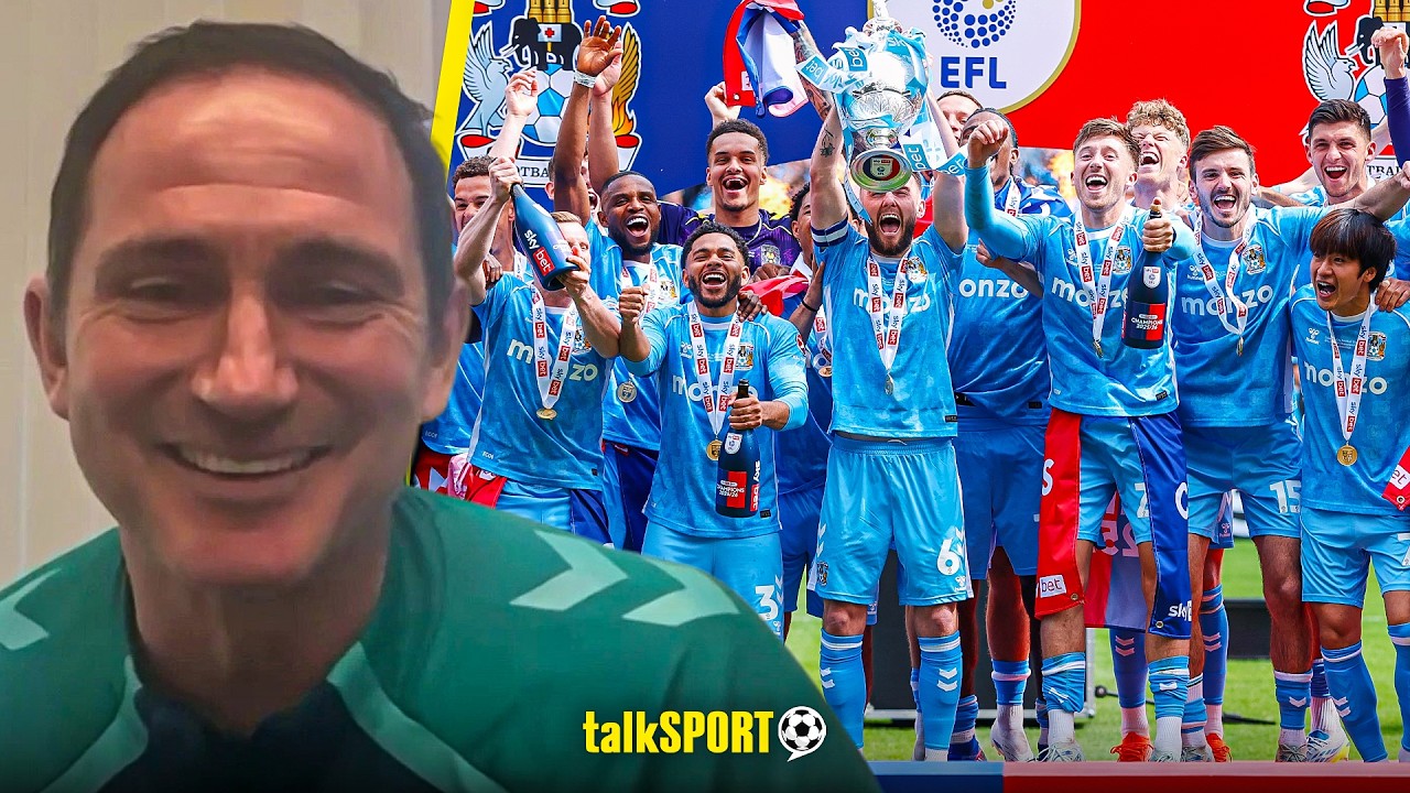 🚨EXCLUSIVE: Frank Lampard REVEALS ALL on Coventry City's PROMOTION to the Premier League!