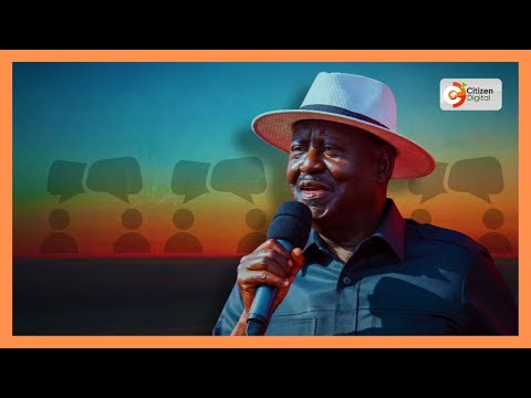 Raila slams Gachagua for opposing national talks