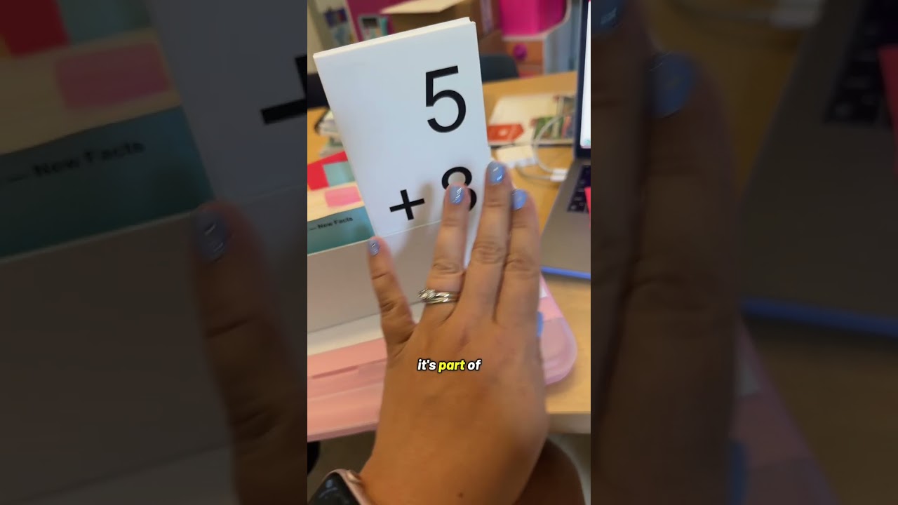 Not your average addition and subtraction flashcards 🙌 #addition #subtraction #flashcards