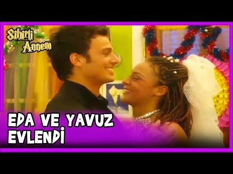 Eda ve Yavuz'un Düğünü Gerçek Oldu - Sihirli Annem 50. Bölüm