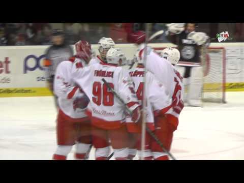 Patrick Klöpper Tor gegen die Löwen Frankfurt.