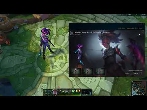 Crime City Nightmare Akali Mod Chroma
