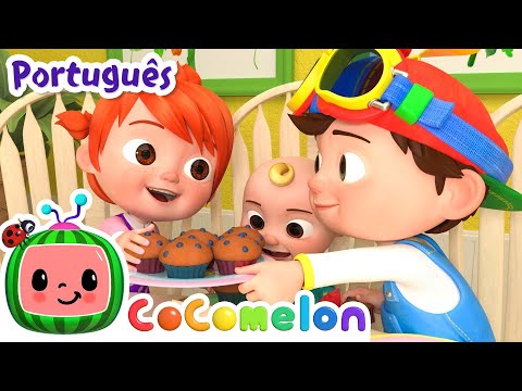 Capa de CoComelon em Português | Canção de Dividir | Músicas Infantis | Desenhos Animados