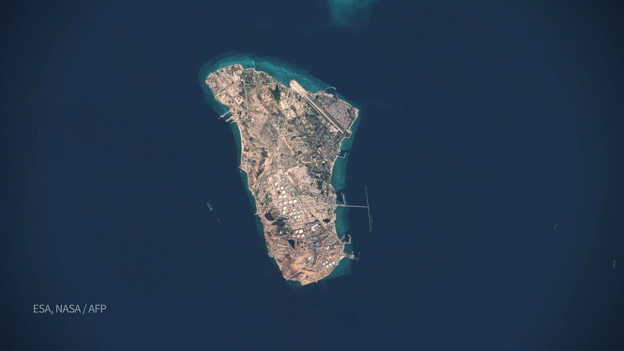 Video | ANIMATED MAP: Kharg Island, Iran's vital oil hub | AFP Animé