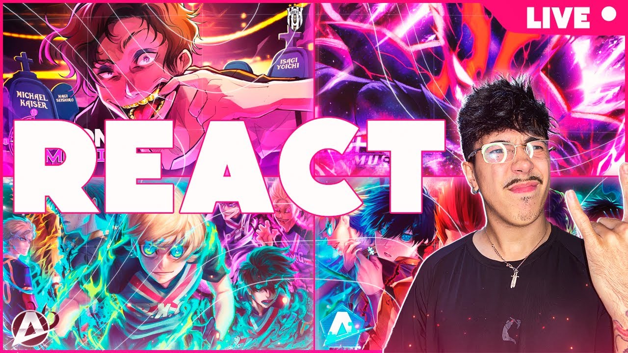 REAGINDO A RAP DE ANIME QUE VOCES MANDAREM!