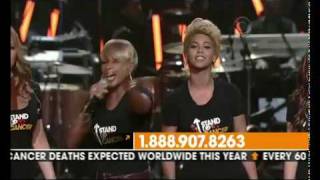 Just Stand Up   Mariah Carey Beyonce Knowles Leona Lewis Natasha Bedingfield Carrie Underwood Rihanna Miley Cyrus Fergie Sheryl Crow + Lyrics HQ Live