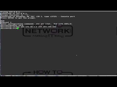 Configuring OSPF on Point to Point Networks