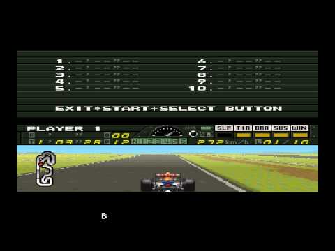 F1 Pole Position Super Nintendo