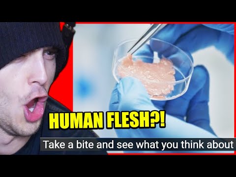 Watching People Taste Test HUMAN FLESH (reaction)
