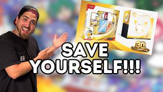 3 Ways to SAVE YOURSELF from Pokemon 30th Anniversary Set