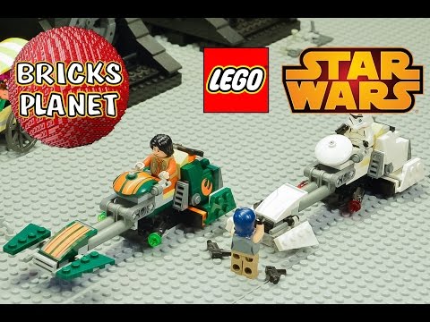 Vidéo LEGO Star Wars 75090 : Le Speeder Bike d'Ezra