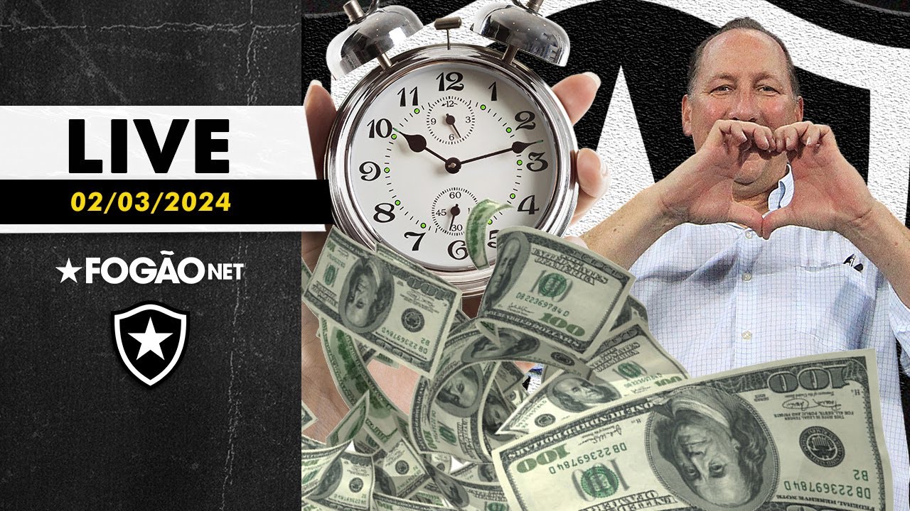 LIVE | Últimos dias de janela e a situação do Botafogo sobre reforços