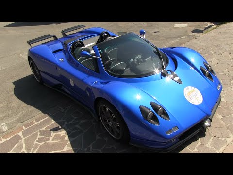 Pagani Zonda S Roadster - Start up Sound!