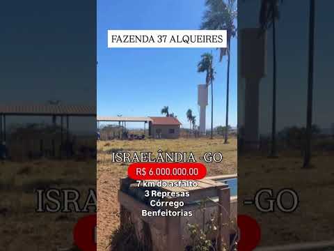 Fazenda em Israelândia Goiás / whatsapp 62 99373-6407