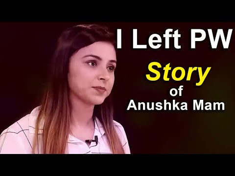 Real Story Behind Anushka Mam Left PW ❤️❤️