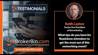 BrokerBin Roadshow Testimonial - Paladin Envirotech