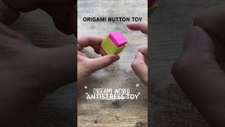 EASY PAPER ORIGAMI BUTTON TOY ANTISTRESS POPIT GAM