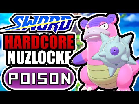 Pokémon Sword Hardcore Nuzlocke - POISON Types Only! (No items, No overleveling)