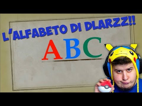 impara l'alfabeto con Dlarzz! Alfabeto ignorante!