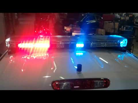 Code 3 RX2700 Series Lightbar Red/Blue
