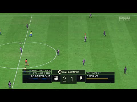 FIFA 23 | Career | Season 2023/2024 | Primera Division | Matchday 16 | FC Barcelona vs. Cadiz CF