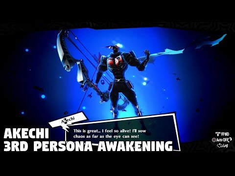 Persona 5 Royal - Akechi 3rd Persona Awakening